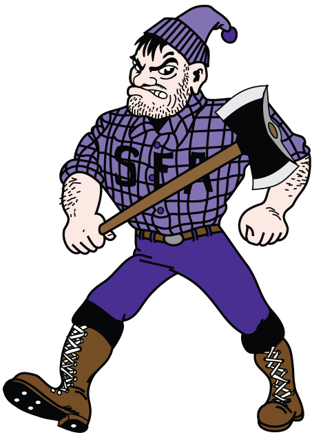Stephen F. Austin Lumberjacks 2002-Pres Mascot Logo DIY iron on transfer (heat transfer)...